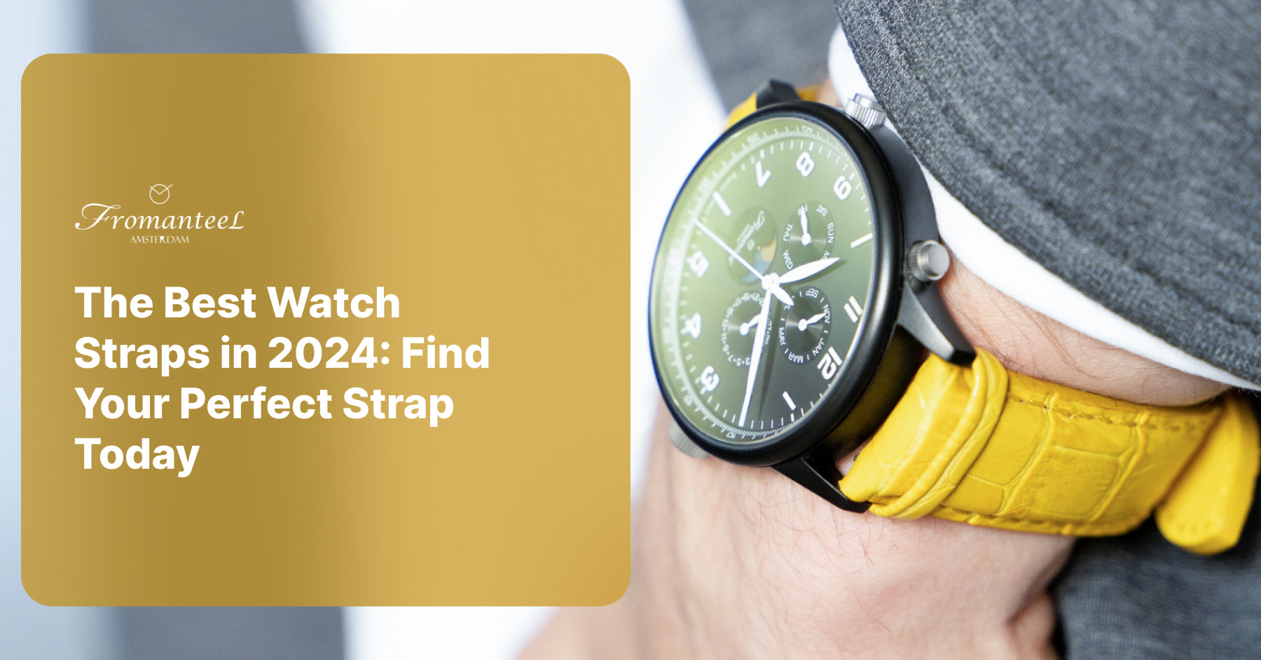 The Best Watch Straps in 2024: Find Your Perfect Strap Today