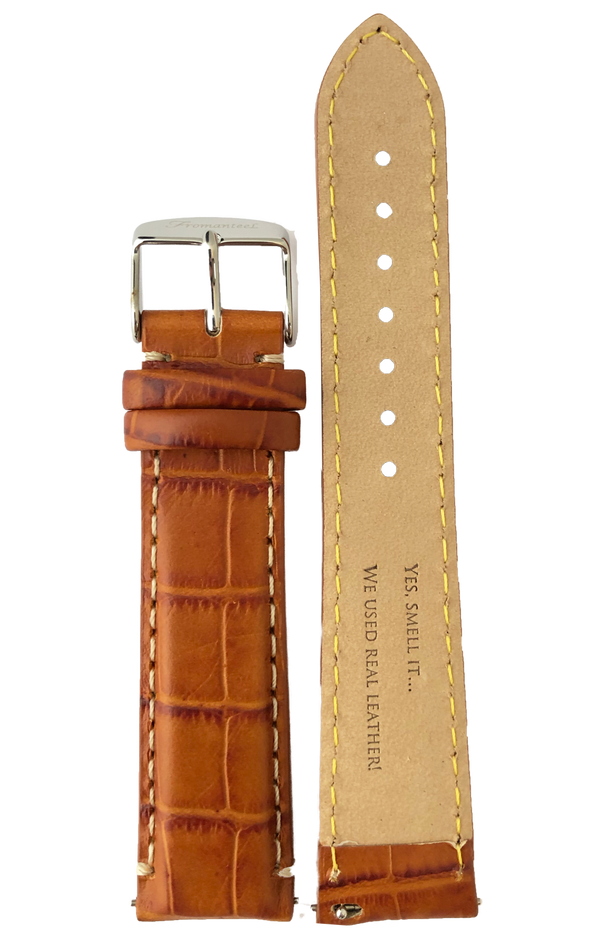 Fromanteel Watches | Croco Light Brown Strap | S-010