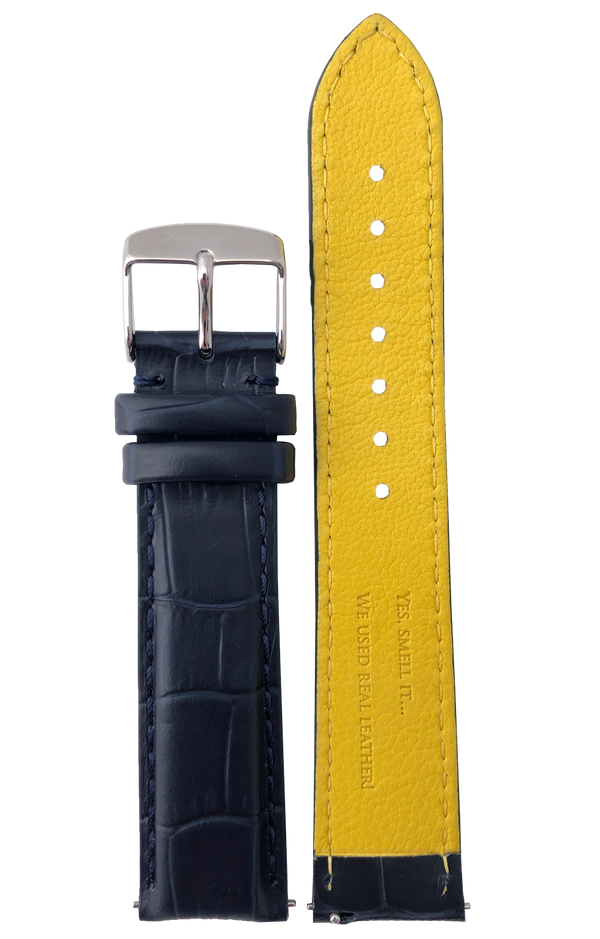 Fromanteel | Pendulum Croco Full Blue Strap | S-042W