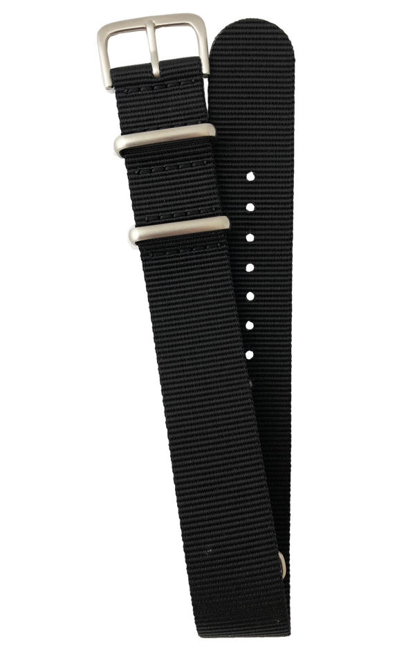 Fromanteel Watches | Nato black strap | S-058
